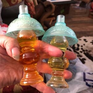 Avon perfume bottles full